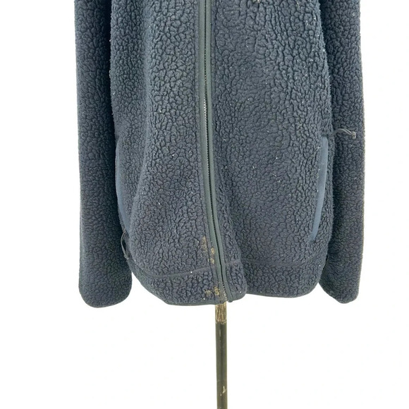 J. Crew Nordic Jacket in Polartec Sherpa‎ Fleece Navy Blue Men's Size XL - Picture 3 of 9